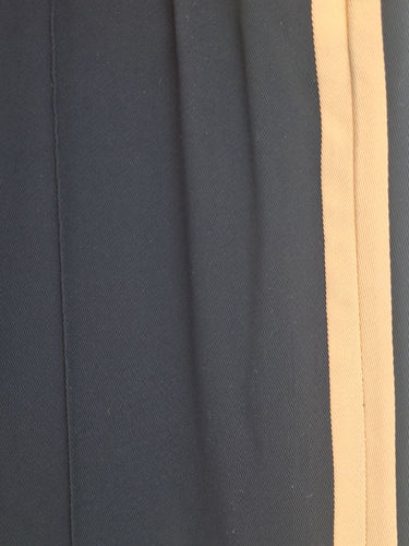 Second-Hand - Reiss Navy Side Stripe Classic Pants Size 18 - SwapUp