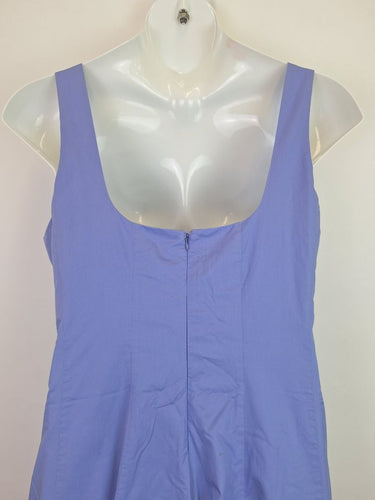 Second-Hand - Witchery Holiday Charm Periwinkle Maxi Dress Size 16 - SwapUp