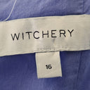 Second-Hand - Witchery Holiday Charm Periwinkle Maxi Dress Size 16 - SwapUp