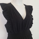 Second-Hand - ME+EM Ruffled Cheesecloth Maxi Dress Size 16 - SwapUp