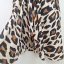 Second-Hand - Witchery Stylish Animal Print Handkerchief Midi Dress Size 16 - SwapUp