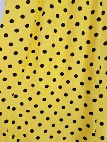 Second-Hand - Dangerfield Barcelona Polka Dot Mini Skirt Size 8 - SwapUp