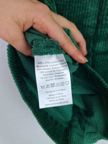 Second-Hand - Emily and Fin Cute Corduroy Button Up Mini Skirt Size XS - SwapUp