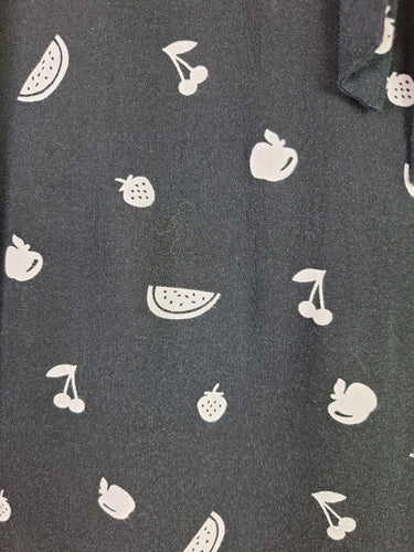 Second-Hand - Dangerfield Fruit Salad Ruffled Top Size 6 - SwapUp