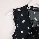 Second-Hand - Dangerfield Fruit Salad Ruffled Top Size 6 - SwapUp