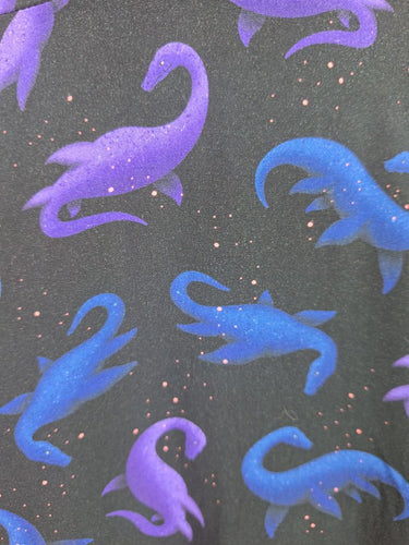 Second-Hand - Black Friday Playful Scooped Dinosaur Mini Dress Size 8 - SwapUp