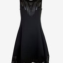 Second-Hand - Thurley Scuba Lazer Cut Skater Mini Dress Size 6 - SwapUp