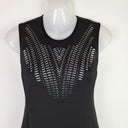 Second-Hand - Thurley Scuba Lazer Cut Skater Mini Dress Size 6 - SwapUp