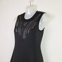 Second-Hand - Thurley Scuba Lazer Cut Skater Mini Dress Size 6 - SwapUp