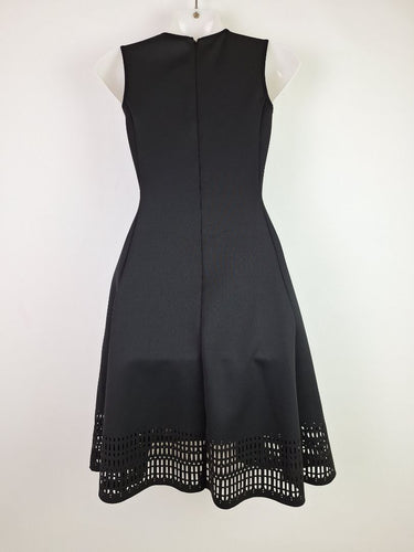 Second-Hand - Thurley Scuba Lazer Cut Skater Mini Dress Size 6 - SwapUp