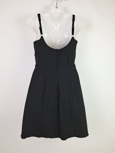 Second-Hand - First Mse Thick Structured Raw Edge Mini Dress Size S - SwapUp