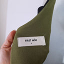 Second-Hand - First Mse Thick Structured Raw Edge Mini Dress Size S - SwapUp