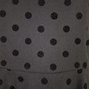 Second-Hand - Revival Velvet Spotted Skater Mini Dress Size 8 - SwapUp