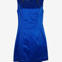 Second-Hand - Calvin Klein Edgy Electric Blue Mini Dress Size XS - SwapUp