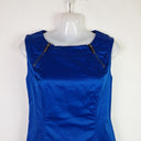 Second-Hand - Calvin Klein Edgy Electric Blue Mini Dress Size XS - SwapUp
