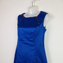 Second-Hand - Calvin Klein Edgy Electric Blue Mini Dress Size XS - SwapUp