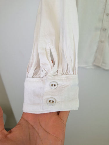 Second-Hand - Witchery Classic White Shirt Size 12 - SwapUp