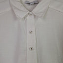 Second-Hand - Witchery Classic Crisp White Button up Shirt Size 12 - SwapUp