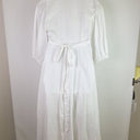 Second-Hand - Sportscraft Casual Linen Blend Wrap Dress Size 12 - SwapUp