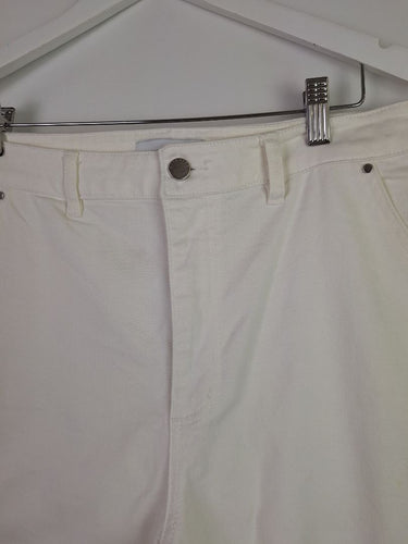 Second-Hand - Witchery White Everyday Denim Jeans Size 12 - SwapUp
