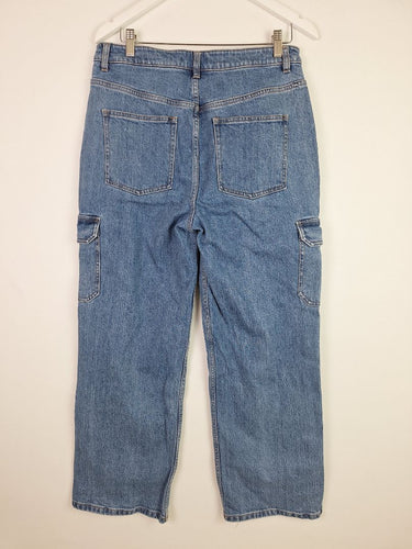 Second-Hand - Witchery Blue Wash Pocket Jeans Size 12 - SwapUp