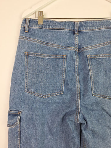 Second-Hand - Witchery Blue Wash Pocket Jeans Size 12 - SwapUp