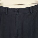 Second-Hand - Witchery Navy Linen Straight Leg Pants Size 12 - SwapUp