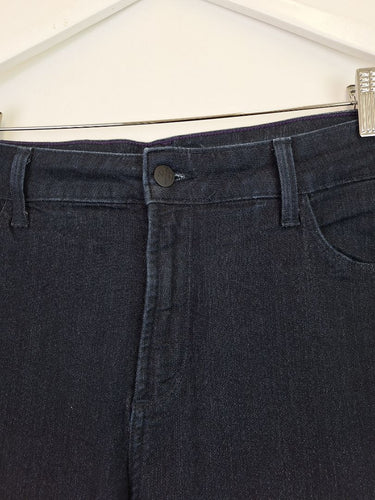 Second-Hand - NYDJ Dark Wash Skinny Jeans Size 16 - SwapUp