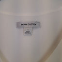 Second-Hand - Perri Cutten White Layered V Neck Tank Top Size L - SwapUp