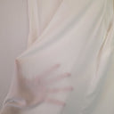 Second-Hand - Perri Cutten White Layered V Neck Tank Top Size L - SwapUp
