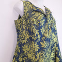 Second-Hand - Digbys Navy Botanical Print Sleeveless Mini Dress Size 18 - SwapUp