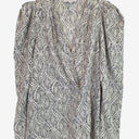 Second-Hand - Witchery Suave Rhythmic Spot Blouse Size 8 - SwapUp