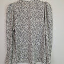 Second-Hand - Witchery Suave Rhythmic Spot Blouse Size 8 - SwapUp