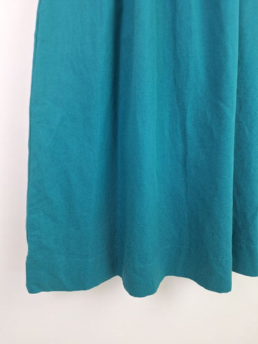 Second-Hand - Cue Teal Cinched Formal Dress Size 8 - SwapUp