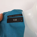 Second-Hand - Cue Teal Cinched Formal Dress Size 8 - SwapUp