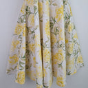 Second-Hand - Mulberry St Vintage Style Sweet Yellow Rose Dress Size 8 - SwapUp