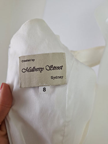Second-Hand - Mulberry St Vintage Style Sweet Yellow Rose Dress Size 8 - SwapUp