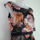 Second-Hand - Review Elegant Pleat Rose Dress Size 8 - SwapUp