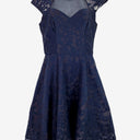 Second-Hand - Review Indigo Jacquard Formal Dress Size 8 - SwapUp