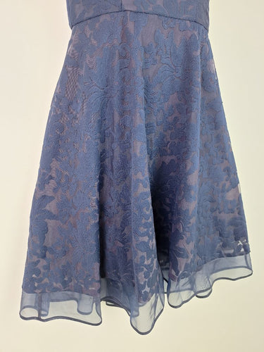 Second-Hand - Review Indigo Jacquard Formal Dress Size 8 - SwapUp