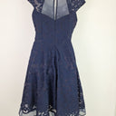 Second-Hand - Review Indigo Jacquard Formal Dress Size 8 - SwapUp