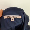 Second-Hand - Review Indigo Jacquard Formal Dress Size 8 - SwapUp