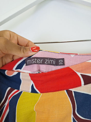 Second-Hand - Mister Zimi Summer Tulip Draped Maxi Skirt Size 10 - SwapUp
