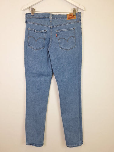 Second-Hand - Levi's Light Blue Shaping Slim Jeans Size 12 - SwapUp