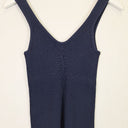Second-Hand - Mister Zimi Navy Ribbed Tank Top Size S - SwapUp