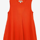 Second-Hand - Country Road Coral Ruffle Back Tank Top Size M - SwapUp
