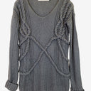 Second-Hand - Cooper St Slate Chunky Knit Jumper Size 8 - SwapUp