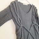 Second-Hand - Cooper St Slate Chunky Knit Jumper Size 8 - SwapUp