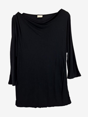 Dries Van Noten Sensual Relaxed Drape Blouse Size M