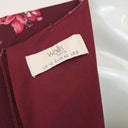 Second-Hand - Wallis Plum Flower Waist Tie Dress Size 12 - SwapUp